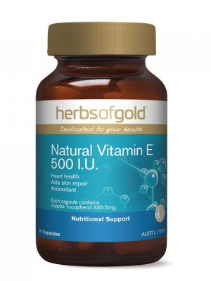 Herbs of Gold Natural Vitamin E 500IU