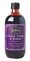Natural Remedy Tonics Ginseng, Ginkgo & Brahmi