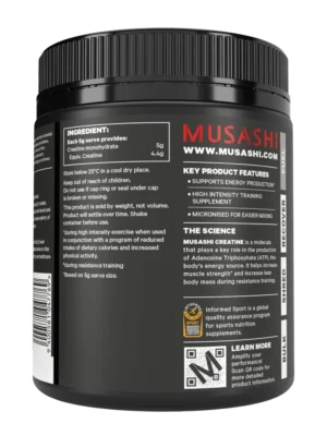 Musashi Creatine Information