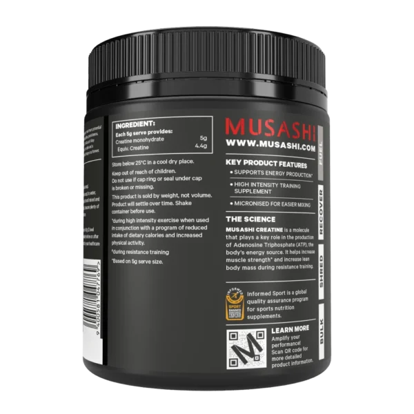 Musashi Creatine Monohydrate