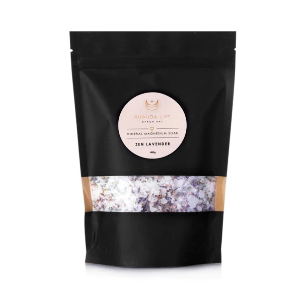 Ananda Life Mineral Magnesium Soak Zen Lavender