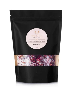 Ananda Life Mineral Magnesium Soak Zen Rose