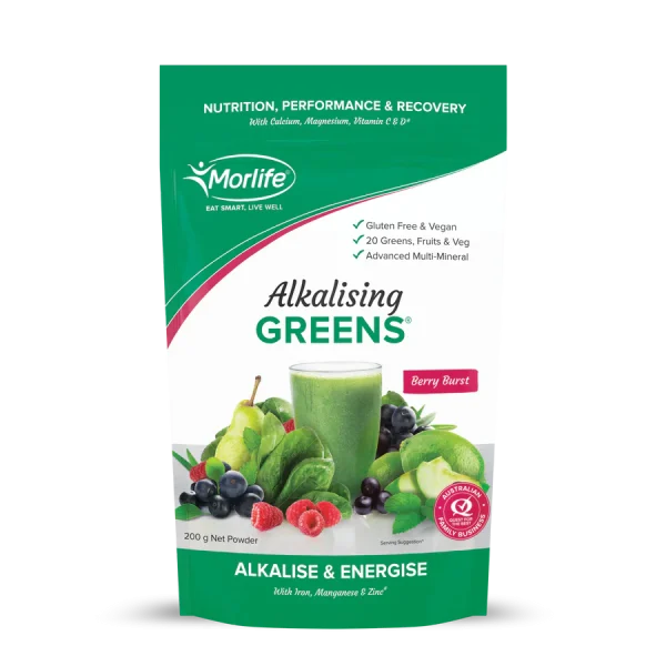 Morlife Alkalising Greens Berry Burst