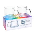 Tea Tonic Two Double Walled Glass Tea Cups