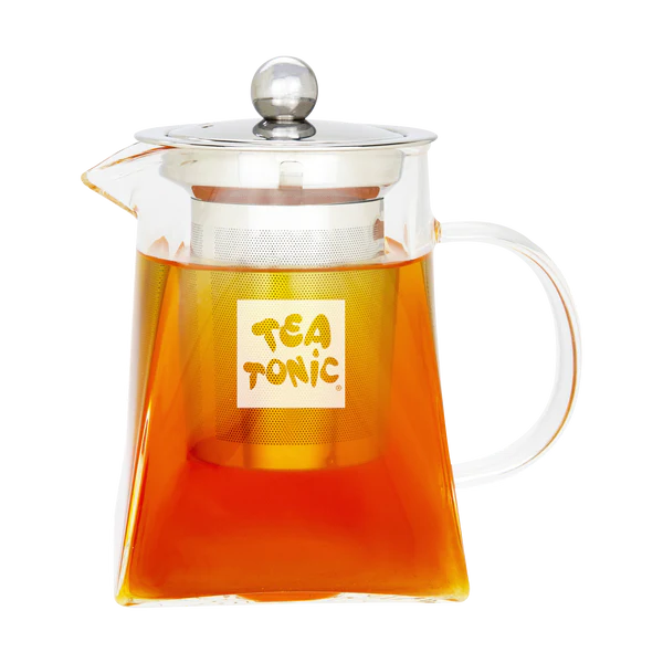 Tea Tonic Two Cup Glass Tea Pot