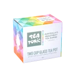 Tea Tonic Two Cup Glass Tea Pot