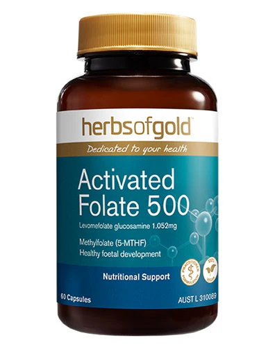 Herbs of Gold Activated Folate 500