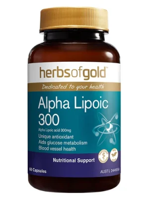 Herbs of Gold Alpha Lipoic 300