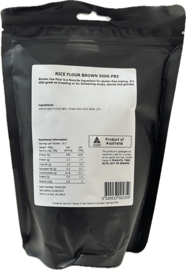 Wellness Nutrition Brown Rice Flour