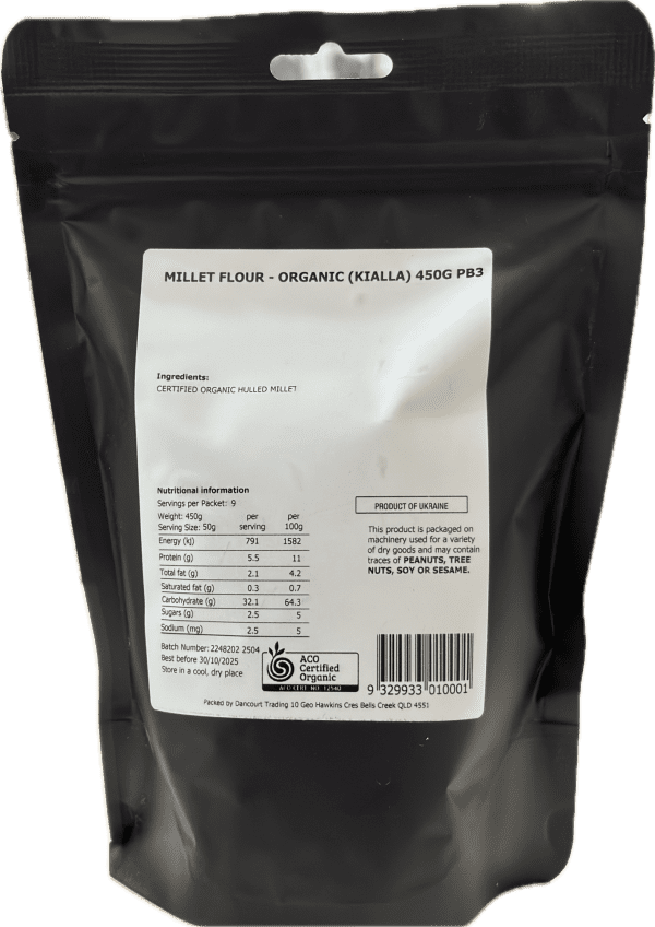 Wellness Nutrition Organic Millet Flour