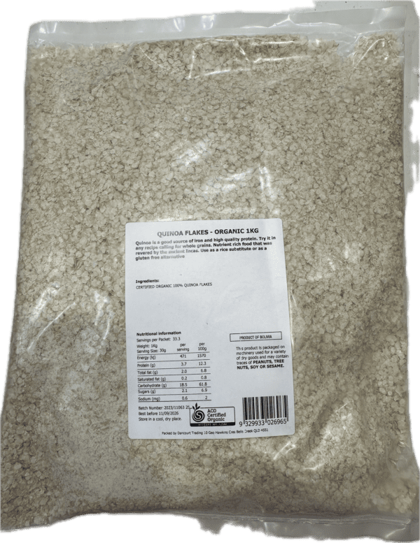 Wellness Nutrition Organic Quinoa Flakes