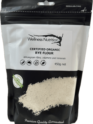 Wellness Nutrition Organic Rye Flour