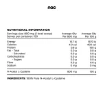 Switch Nutrition 100% Pure N-Acetyl L-Cysteine (NAC) Powder