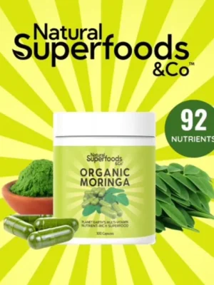 Wellness Nutrition Natural Superfoods & Co Moringa 300 Caps