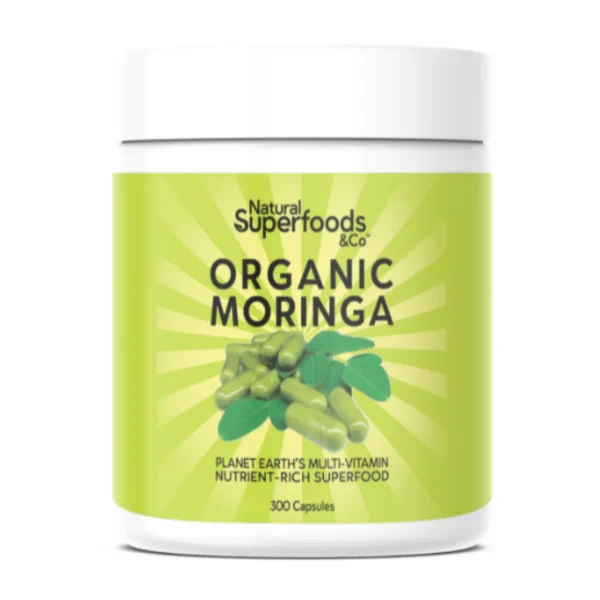 Natural Superfoods & Co Organic Moringa Capsules