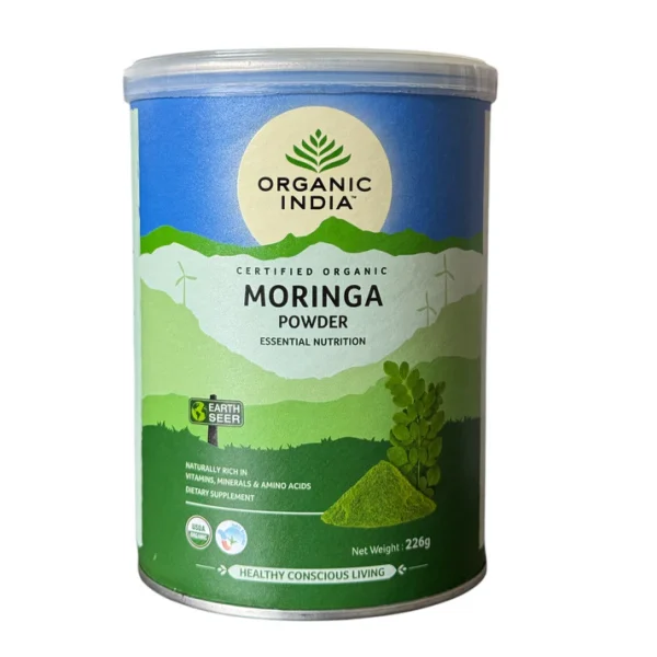 Organic India Certified Organic Moringa Powder