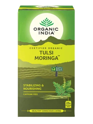 Organic India Tulsi Moringa Herbal Tea