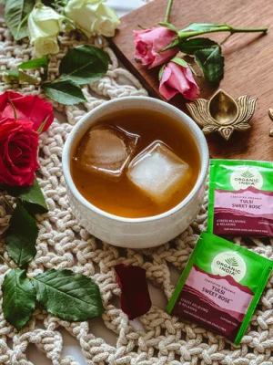 Wellness Nutrition Middle Park Organic India Tulsi Sweet Rose Image