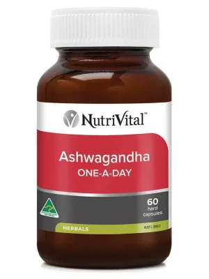 NutriVital Ashwagandha One-A-Day Capsules