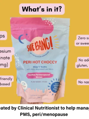 Wellness Nutrition Middle Park Shebang Peri Hot Choccy Ingredients
