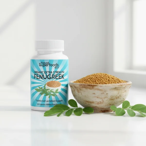 Natural Superfoods & Co Organic Fenugreek 120 Capsules