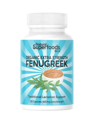 Natural Superfoods & Co Organic Fenugreek 120 Capsules
